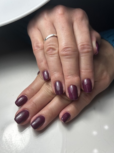 Manucure russe + Pose Vernis Semi-permanent 32€ttc