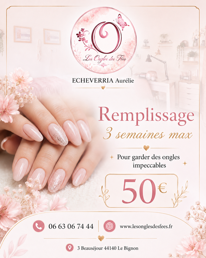 Remplissage 3 semaine 7 jour Maxi 50€ttc