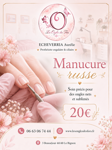 Manucure Russe 20€ttc